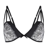 DDO Special F4P black/print wireless bra