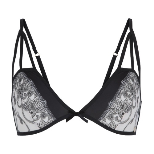 DDO Special F4P black/print wireless bra