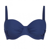 Rosa Faia Swimwear Cosima navy blue padded bikini bra