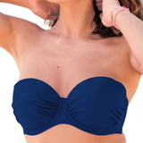 Rosa Faia Swimwear Cosima navy blue padded bikini bra
