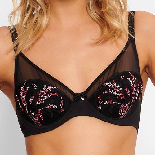 LingaDore Peralta black padded bra