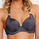 LingaDore Beach Rio dark grey padded bikini bra