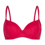 LingaDore Beach Eden red padded bikini bra