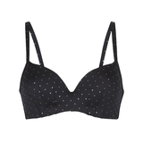 LingaDore Beach Trinxa black padded bikini bra