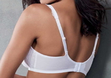 Rosa Faia Selma white wireless bra