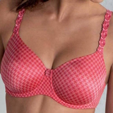 Rosa Faia Josephine red non-padded bra