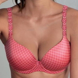 Rosa Faia Josephine red padded bra