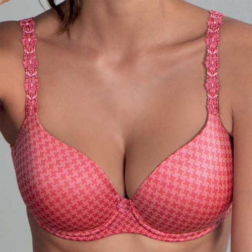 Rosa Faia Josephine red padded bra