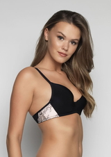 After Eden Jarda black padded bra