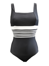 Nickey Nobel Nautic black/white bathingsuit