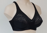 Elbrina Susa comfort black wireless bra
