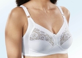 Elbrina Susa comfort white wireless bra