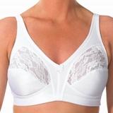 Elbrina Susa comfort white wireless bra