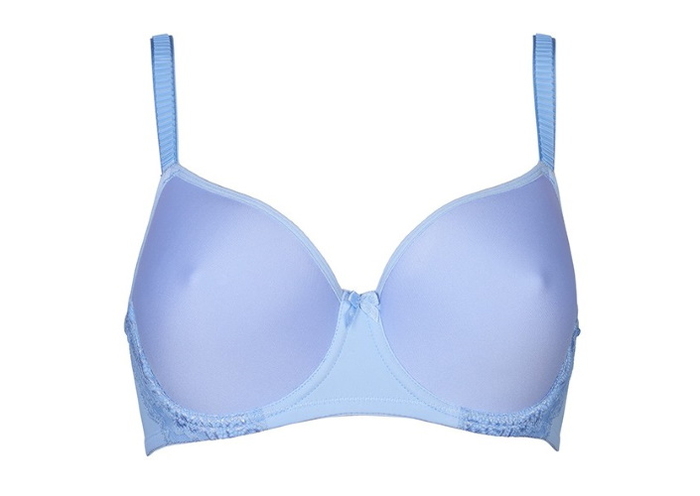 After Eden D-Cup & Up Flo baby blue padded bra