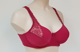 Elbrina Helen fuchsia non-padded bra
