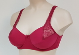 Elbrina Helen fuchsia non-padded bra