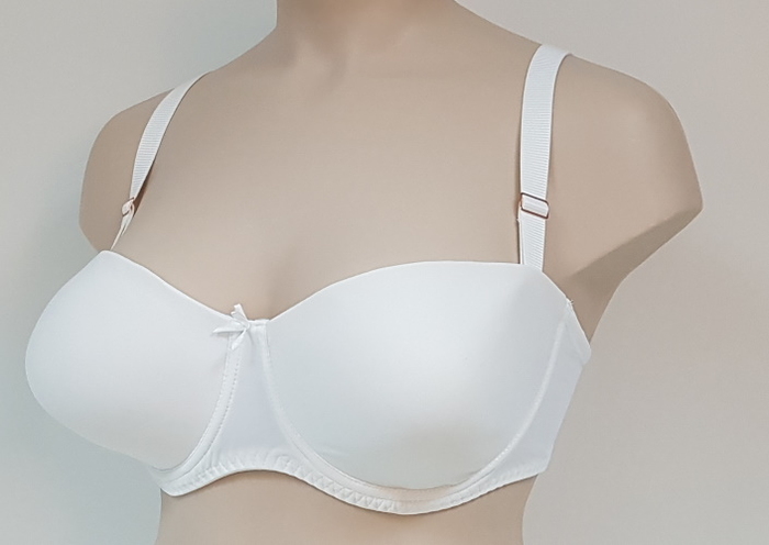 After Eden D-Cup & Up Piazza ivory padded bra