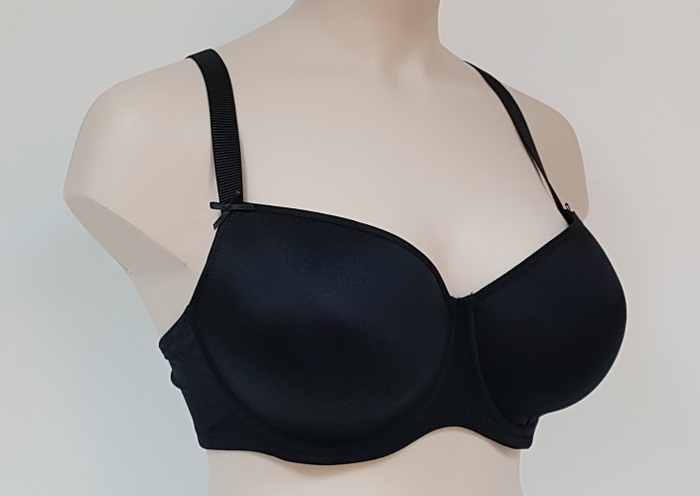 After Eden D-Cup & Up Piazza black padded bra
