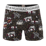 Muchachomalo Beehive Pinata black/print boxer short