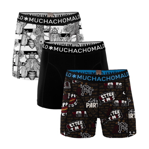 Muchachomalo Beehive Pinata black/print boxershort