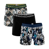 Muchachomalo Iconic Art print/black boxer short