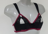 DDO Special F4P black/red non-padded bra