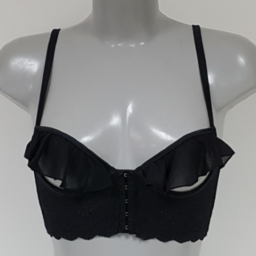DDO Special F4P black non-padded bra
