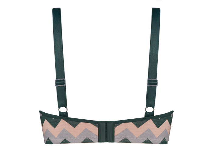 Marlies Dekkers Courage green/print padded bra