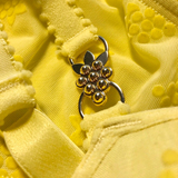 Marlies Dekkers Soif De Vifre yellow padded bra