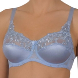 Naturana Scarlet blue non-padded bra