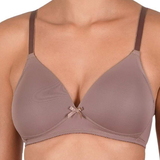 Naturana Olivia mole grey wireless bra