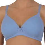 Naturana Olivia baby blue wireless bra
