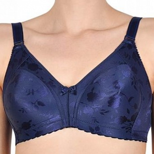 Naturana Minimizer navy blue wireless bra