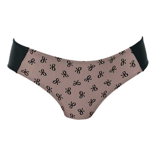 Anita Maternity Miss Ribbon black/grey maternity brief