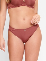 LingaDore Sable sable red brief