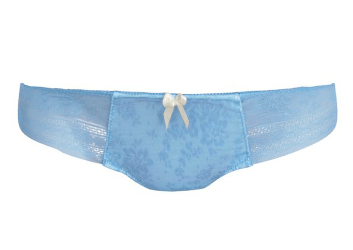 Anita Maternity Fleur blue maternity brief