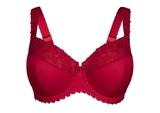 Rosa Faia Grazia red non-padded bra