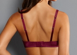 Rosa Faia Caroline bordeaux non-padded bra