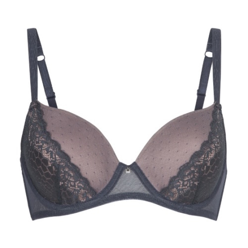 LingaDore Nine Iron grey/print padded bra