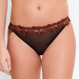 LingaDore Caviar Raisin black/brown thong