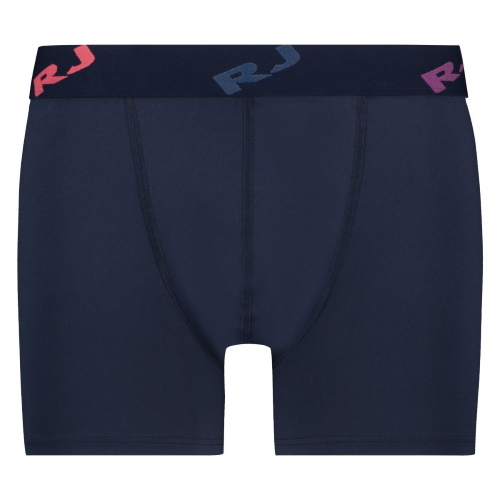 RJ Bodywear Men Pure Color  navy blue sport boxershort