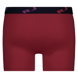 RJ Bodywear Men Pure Color  dark red sport boxershort