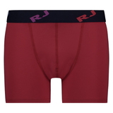 RJ Bodywear Men Pure Color  dark red sport boxershort