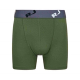 RJ Bodywear Men Pure Color  green sport boxershort