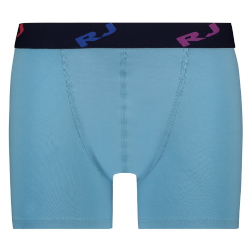 RJ Bodywear Men Pure Color  blue sport boxershort