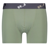 RJ Bodywear Men Pure Color  olive green sport boxershort