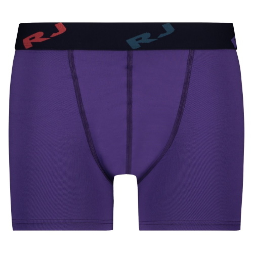 RJ Bodywear Men Pure Color  purple sport boxershort