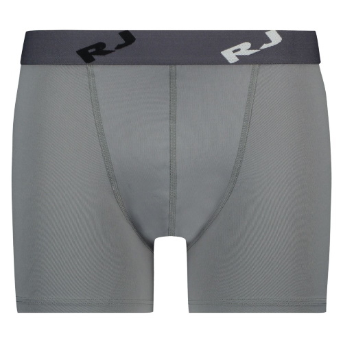 RJ Bodywear Men Pure Color  mole grey sport boxershort