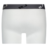 RJ Bodywear Men Pure Color  white sport boxershort