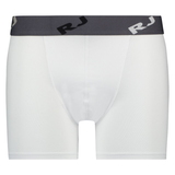 RJ Bodywear Men Pure Color  white sport boxershort